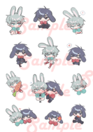 Alien Stage ivantill ［兔兔泡泡貼紙］