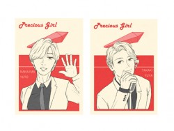 HSJ(高木/中島) Precious Girl 明信片