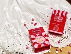 [PLAVE] 蘋果桃子水果糖 虎斑印象收納盒