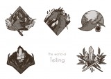 The world of Teiling - 地區紋章貼紙