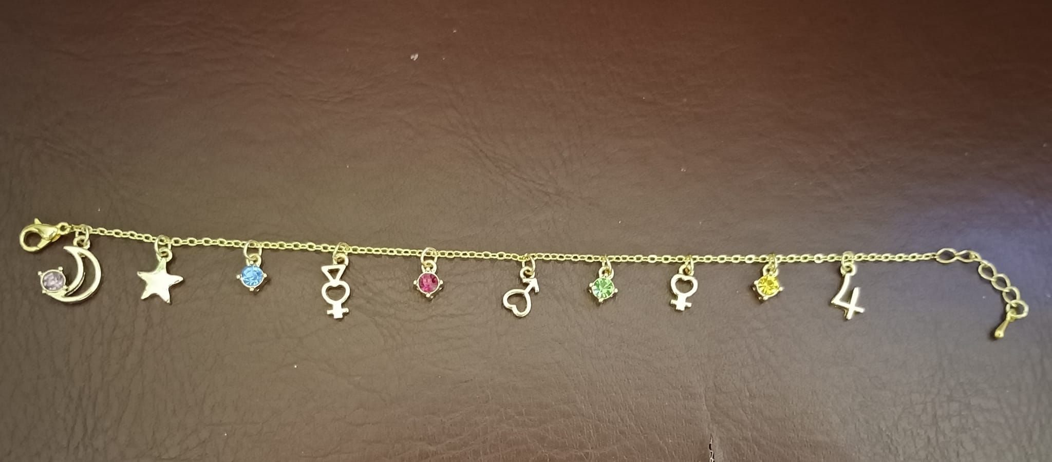 Sailor Moon美少女戰士-代表性符號手作DIY手鏈