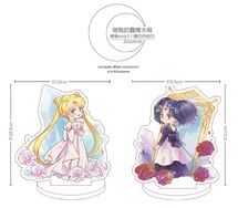 【美少女戰士】西蕾妮蒂、妮赫蕾妮雅 幼年虹光立牌