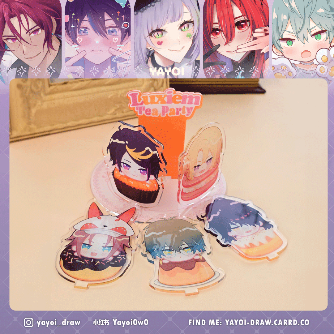 【にじさんじ彩虹社】Nijisanji EN Luxiem Tea Party 轉轉盤