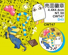 【CWT47】FGO 拉二 法老 拉美西斯二世 亮面徽章
