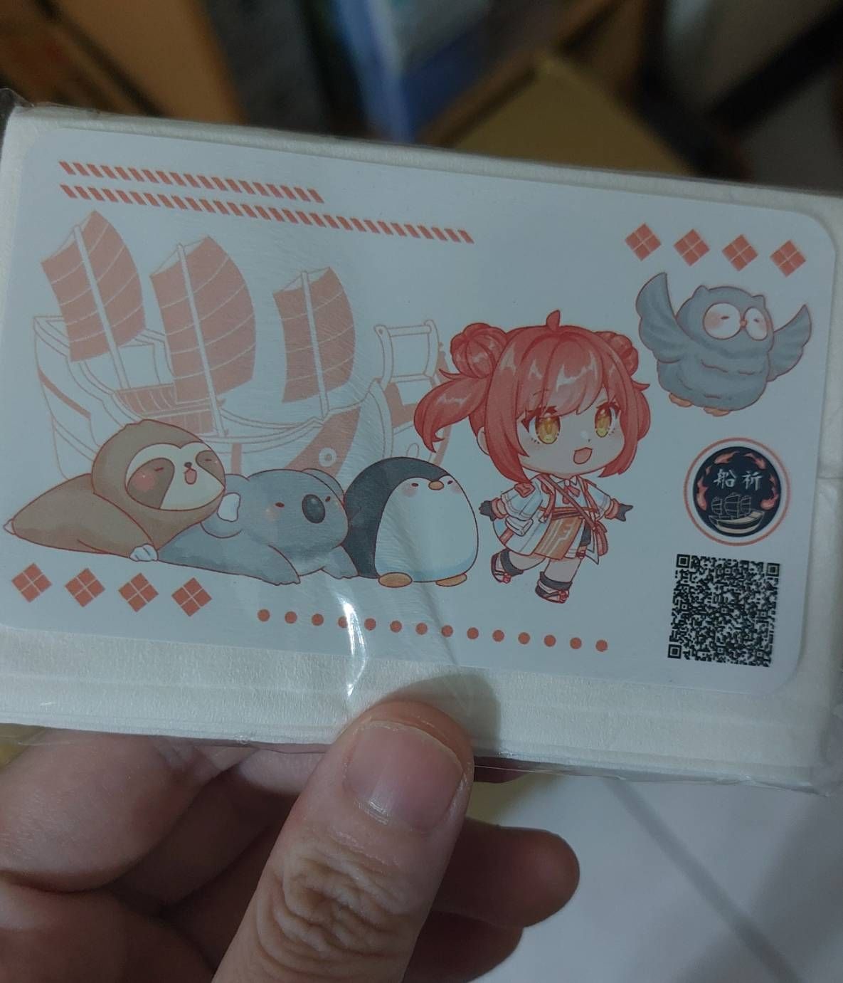 原創專題用周邊-船祈探險小隊面紙包