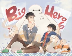 Big Hero 6 滑鼠墊