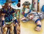 JOJO 七部明信片組