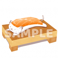 【原創】鮭魚壽司貓貓