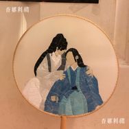 山河令名場面刺繡：吐血