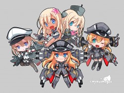 艦隊收藏德國艦隊套組(一套四個)