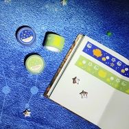 排球少年 研磨&翔陽夏日風格印花紙膠帶