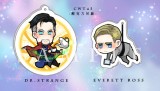 Dr.Strange+Everett K. Ross壓克力吊飾