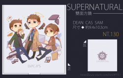 SPN //DEAN CAS SAM