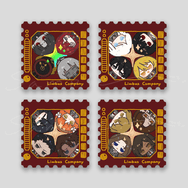 【Limbus Company】邊獄巴士郵票燙金貼紙