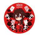 SHIN7.5cm胸章