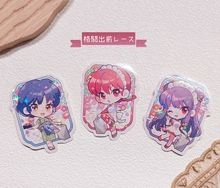 【亂馬½】3入格鬥外賣貼紙