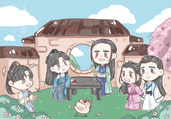 ✨✨山河令—四季山莊A5磨砂收納盒✨✨