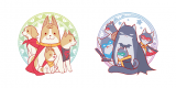 Superdogfamily & Batcatfamily 特殊膜壓克力吊飾
