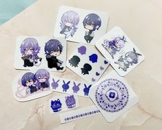 小柳＆星導水晶轉印貼紙