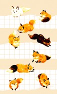 狐狸 | 紙膠帶分裝片