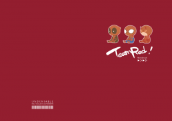 Team Red! A5空白筆記本