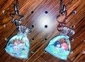 入油壓克力金魚袋吊飾