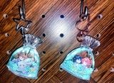 入油壓克力金魚袋吊飾