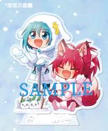 魔法少女小圓-杏子&amp;沙耶香 小雪衣自組板立牌