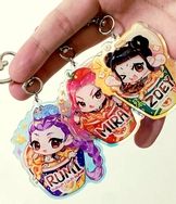 【新品】獵魔女團壓克力吊飾『同人周邊』