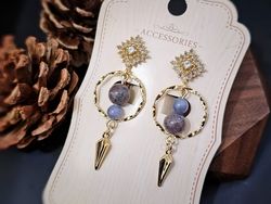 新世界狂歡★印象飾品：布儡_覺醒的晶瑩花_印象耳飾（改款）