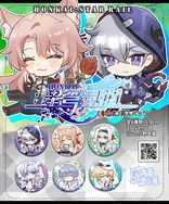 【月貓創意】二創胸章 星穹鐵道 砂金，椒丘，貊澤，星期日、知更鳥、流螢