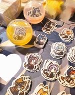【魔法使】貓咪裝貼紙