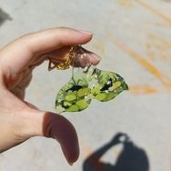 森林魚－水波板壓克力吊飾