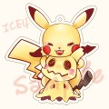 【Pokemon】皮卡皮卡好朋友-透明壓克力吊飾
