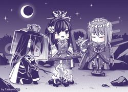 【東離劍遊紀】Q版 殤不患、睦天命、浪巫謠、聆牙