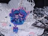 變形金剛 IDW 霸福 閃粉滴膠串接壓克力