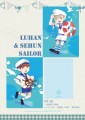 【EXO】SEHUN&LUHAN 水手明信片