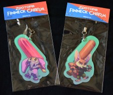 Zootopia 動物方城市 芬尼克 Finneck 壓克力雙面吊飾