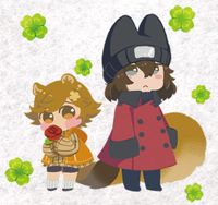 天荒動物束口袋