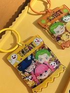 海賊萬聖節壓克力吊飾+明信片組
