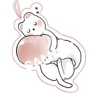 新世界狂歡 森林組小抱枕::托帕