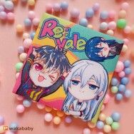 【IDOLiSH7】Re:vale 方形胸章 銀砂膜