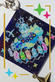 Pokemon - 星空世界龜 太樂巴戈斯星空板壓克力吊飾