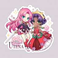 【少女革命UTENA】 透明壓克力吊飾