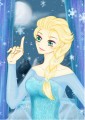 【FROZEN】Elsa明信片