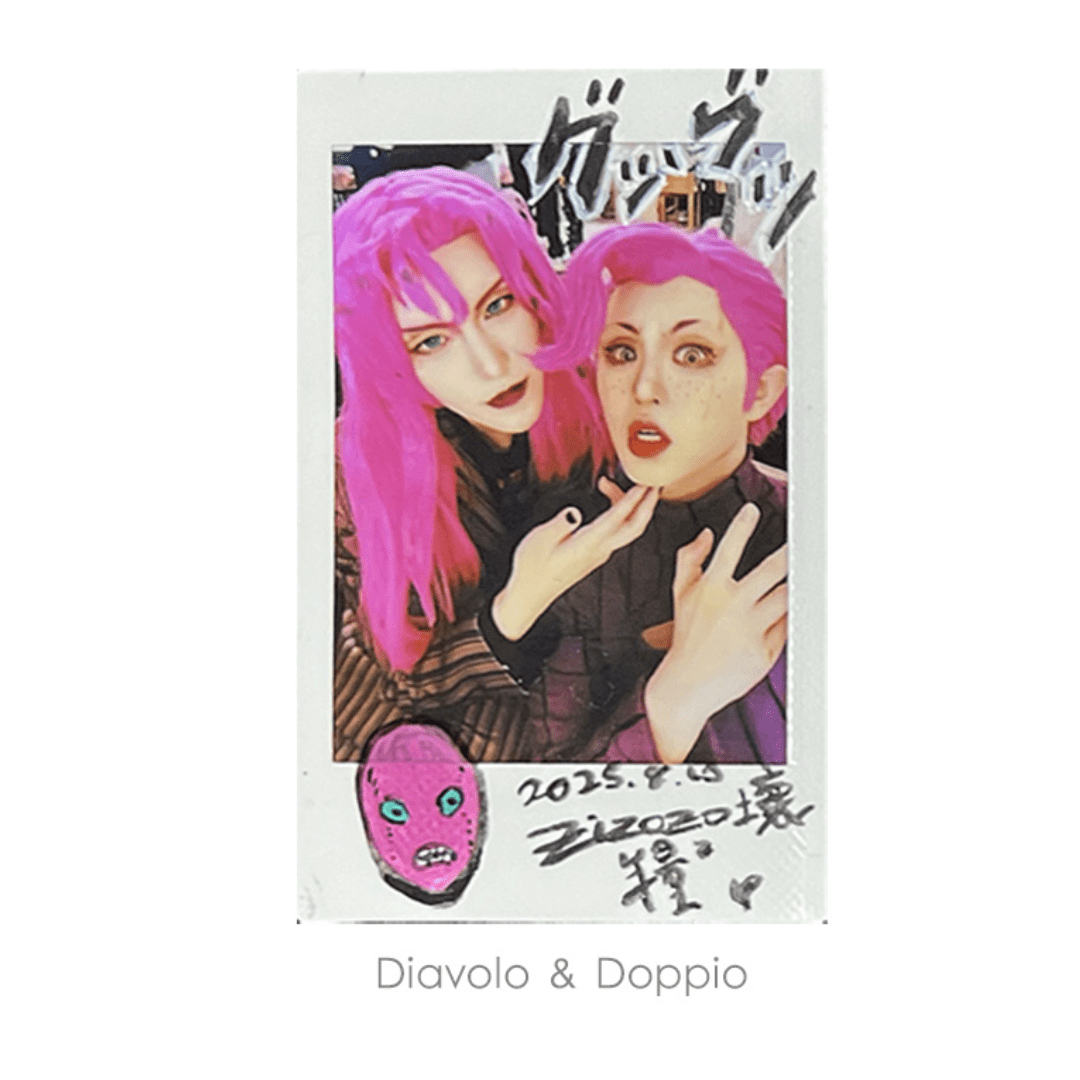【JOJO】迪亞沃羅＆多比歐✨浮誇拍立得