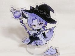 〈閃亮魔女玖夜〉發光立牌