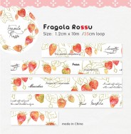 原創和紙膠帶-Fragola Rossu