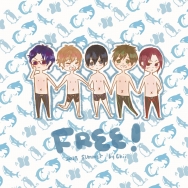 FREE! 五人眼鏡布