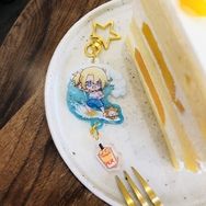 Luca衝浪水波紋鑰匙圈